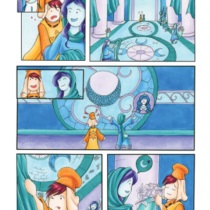 Page of 3 of the short comic Neighbors by Melissa J Massey